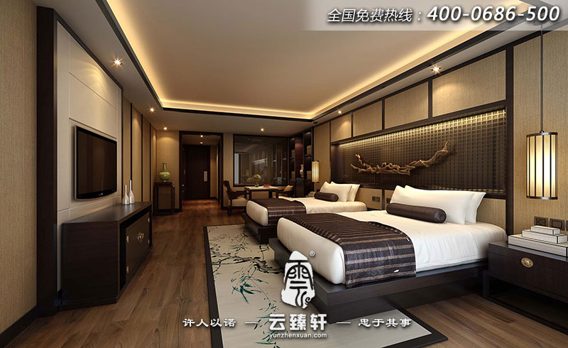 會(huì)所的標(biāo)準(zhǔn)間的設(shè)計(jì)不求華麗