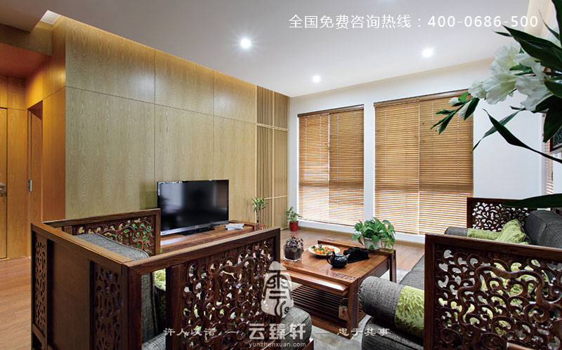 新中式家居裝修設(shè)計效果圖